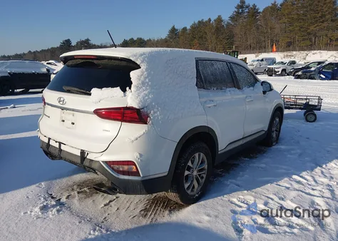 2020 Hyundai Santa Fe Se z USA, uszkodzony, nr VIN 5NMS2CAD7LH176912